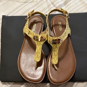 Michael Kors Yellow Sandals for Women